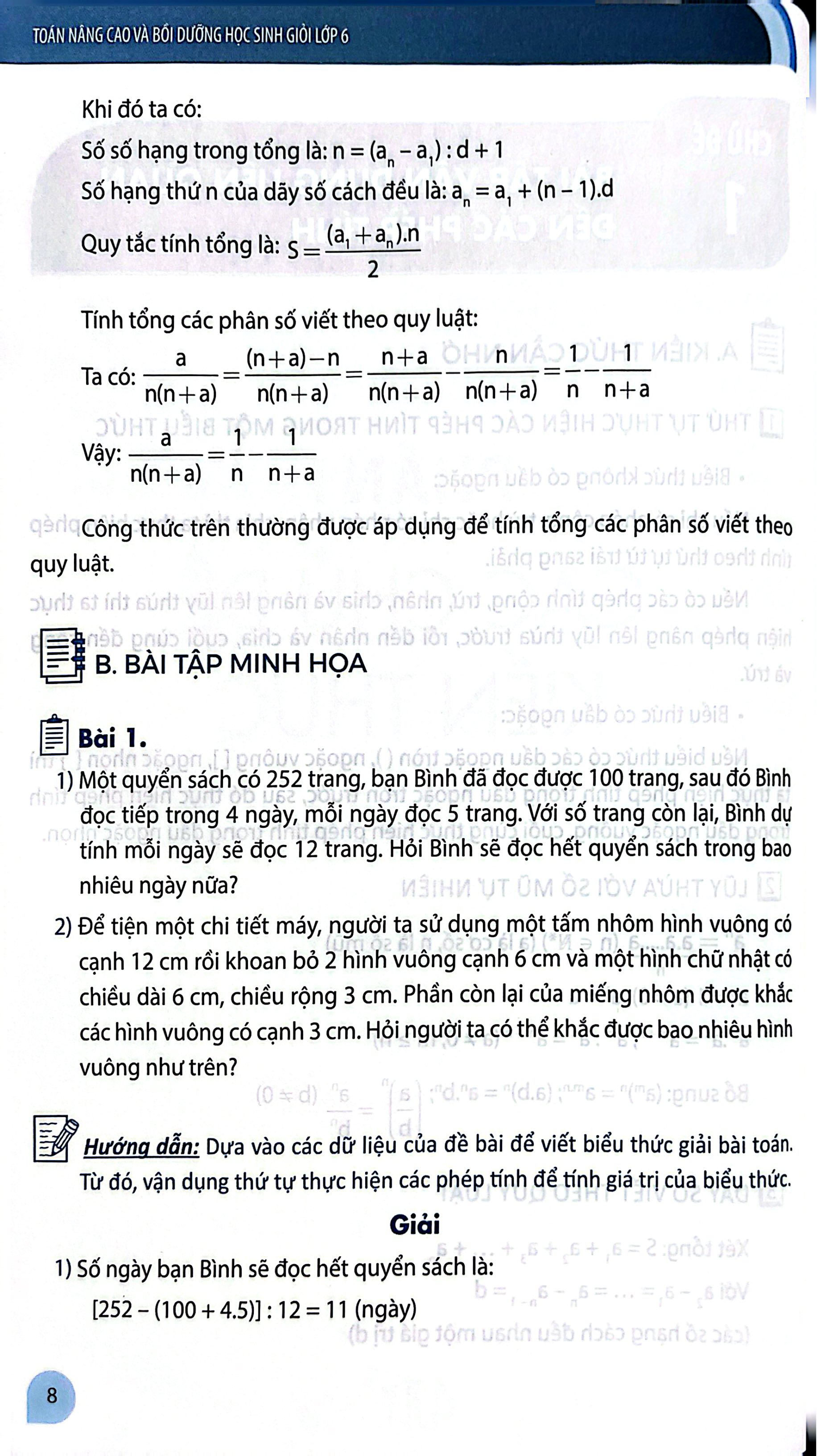 Toán Nâng Cao Và Bồi Dưỡng Học Sinh Giỏi Lớp 6