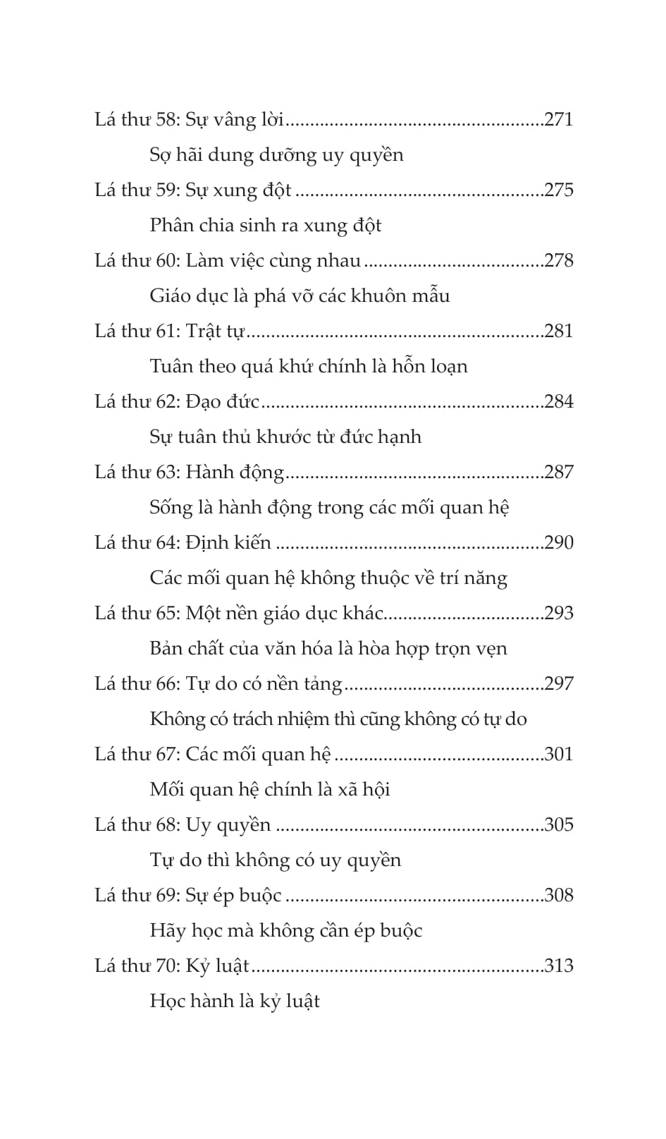 toàn thể biến dịch của cuộc sống là học tập