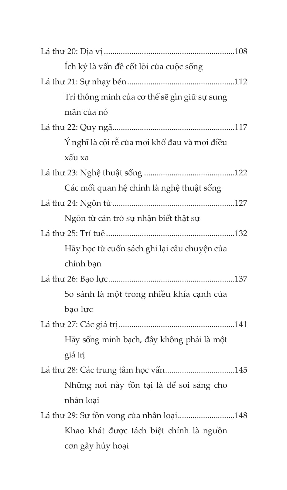 toàn thể biến dịch của cuộc sống là học tập