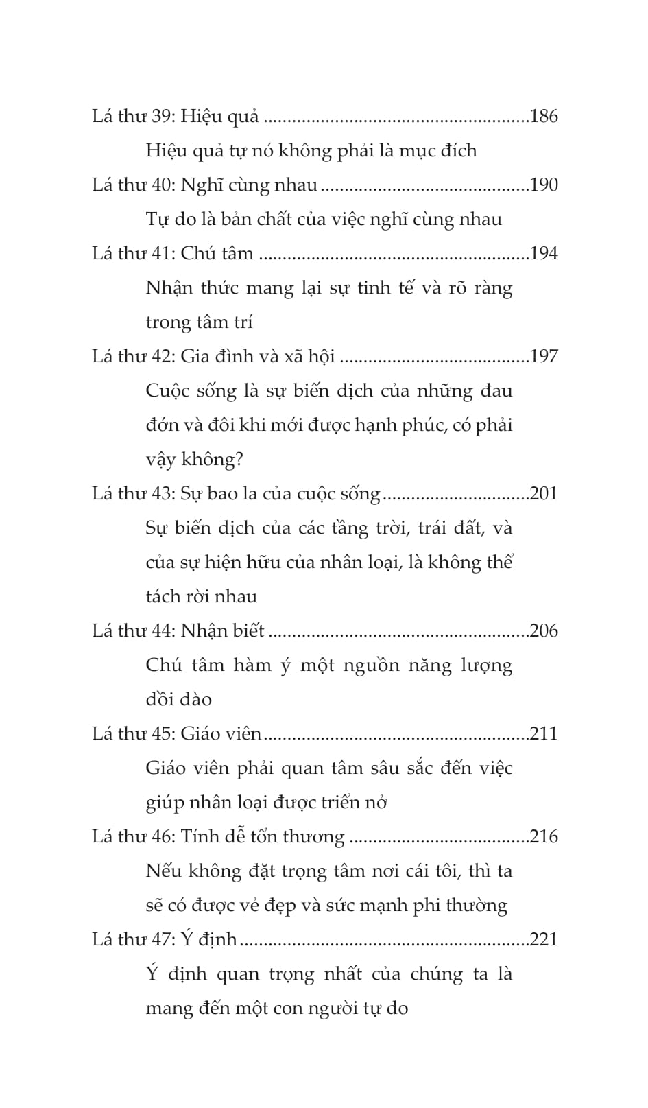 toàn thể biến dịch của cuộc sống là học tập