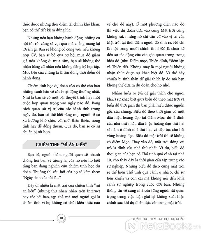 toàn thư chiêm tinh học dự đoán