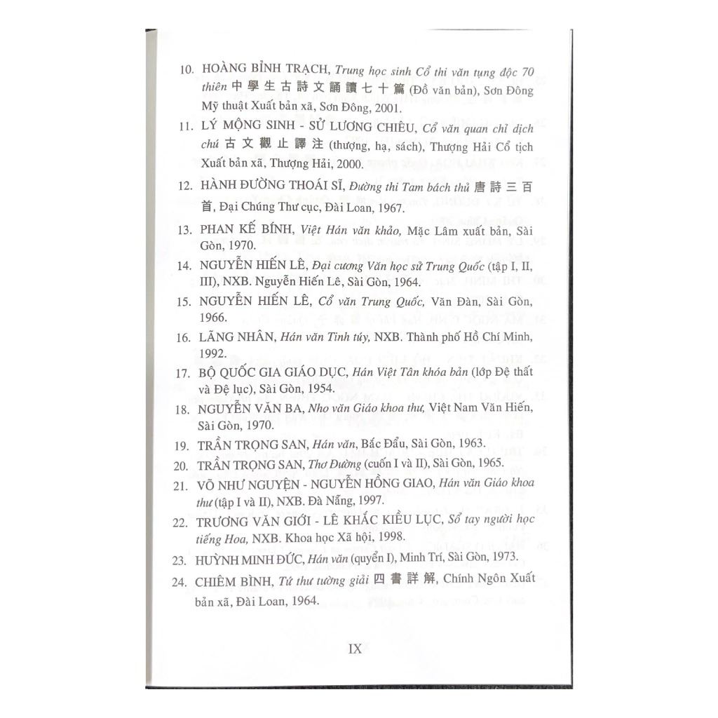 toàn thư tự học chữ hán