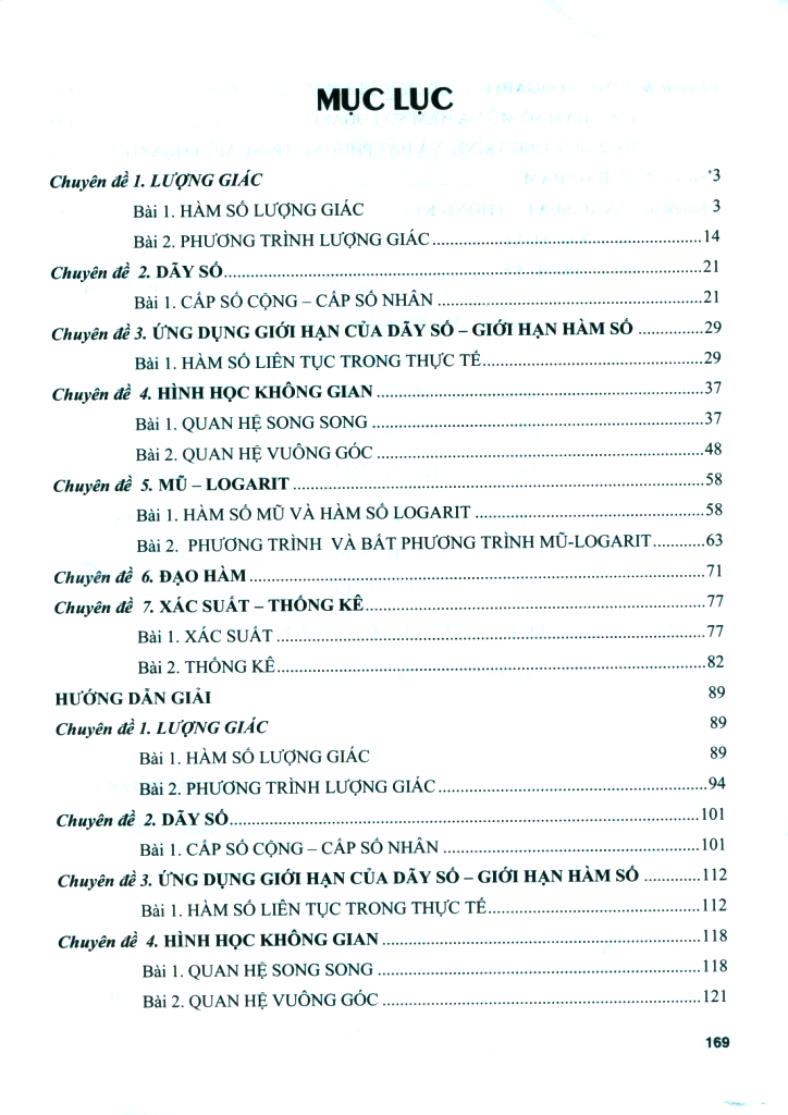 toán thực tế - lớp 11