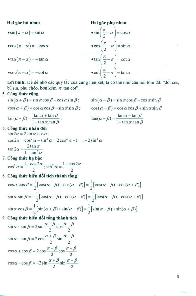 toán thực tế - lớp 11