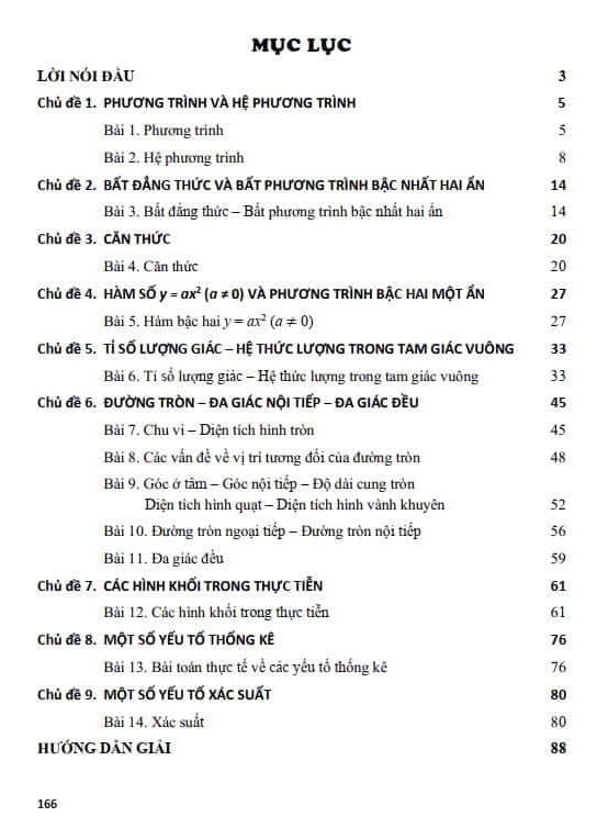 toán thực tế - lớp 9