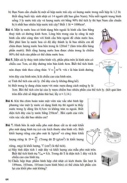 toán thực tế - lớp 9