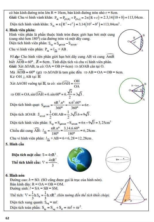 toán thực tế - lớp 9