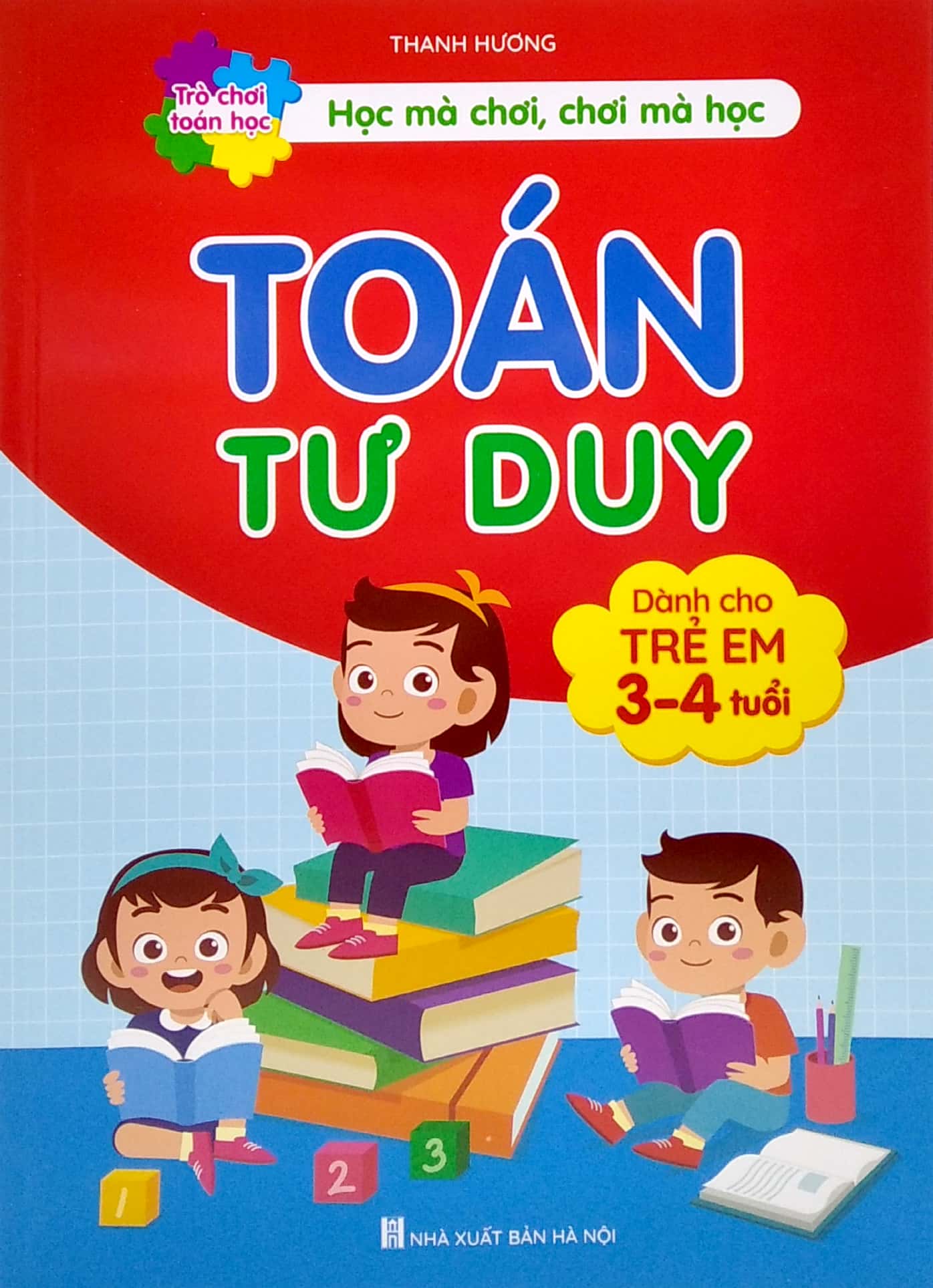 toán tư duy (dành cho trẻ em 3-4 tuổi) (tái bản 2022)