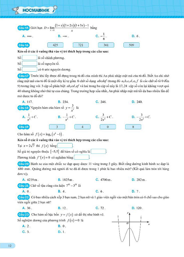 Toc Chien - Luyen De Kiem Tra Tu Duy - Theo Cau Truc De Thi Cua Dai Hoc Bach Khoa Ha Noi (Tai Ban 2025)