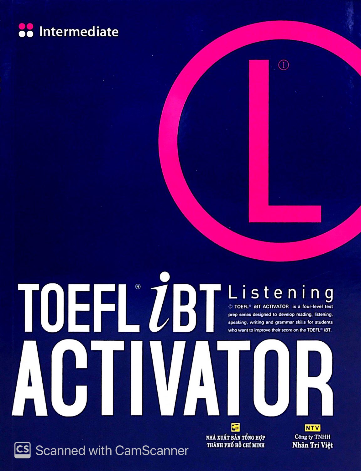 toefl ibt activator listening intermediate (kèm cd)
