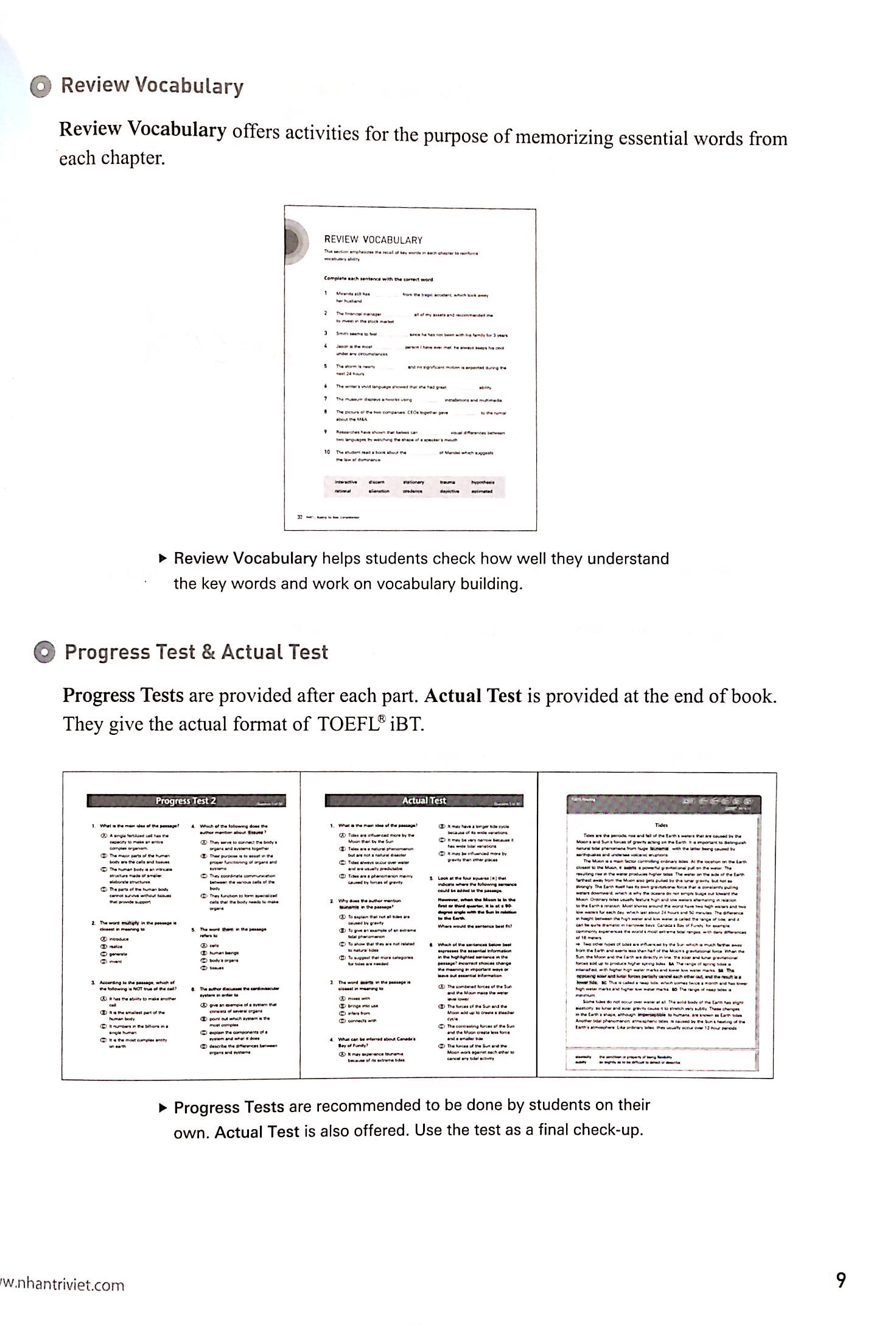 toefl ibt activator reading (tập 3) - advanced