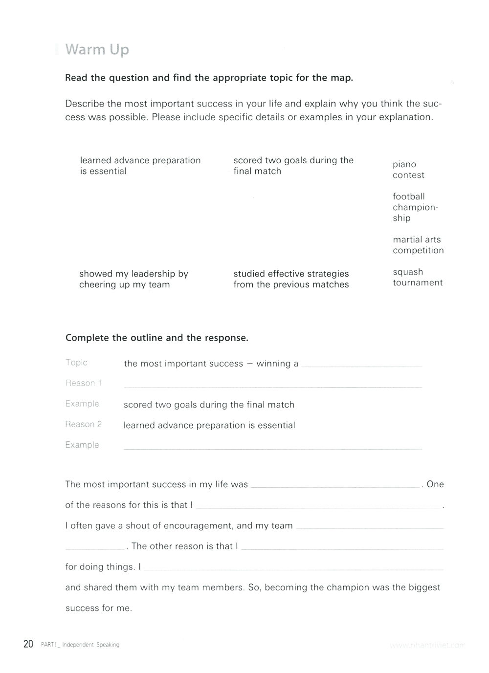 toefl ibt activator speaking advanced (kèm cd)