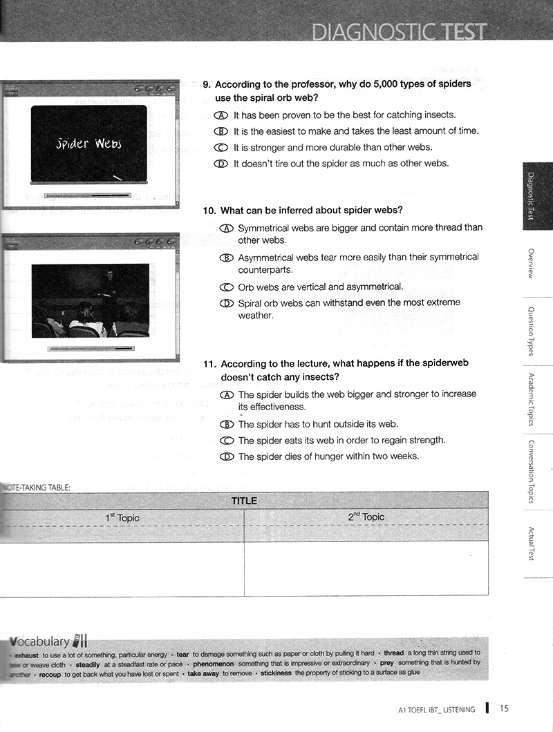 toefl ibt listening (a1)