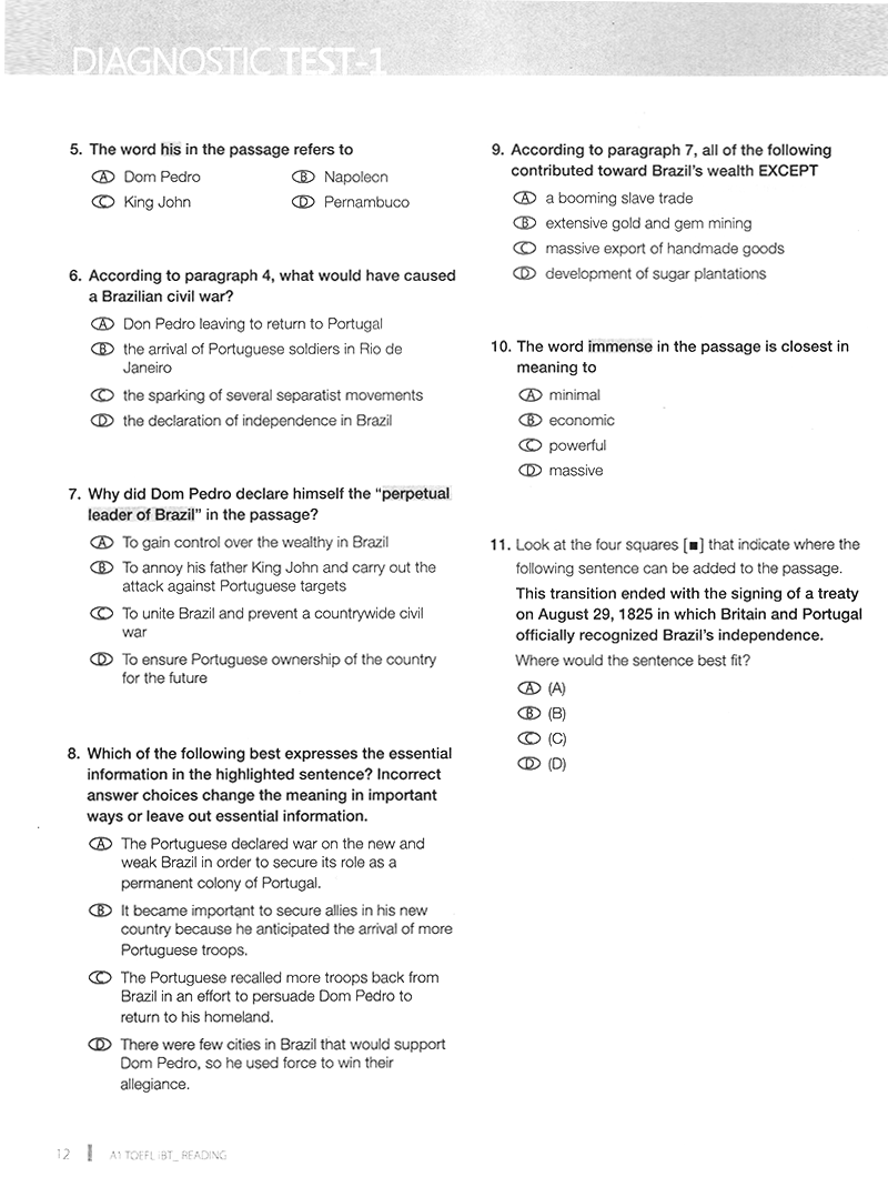 toefl ibt reading (a1)