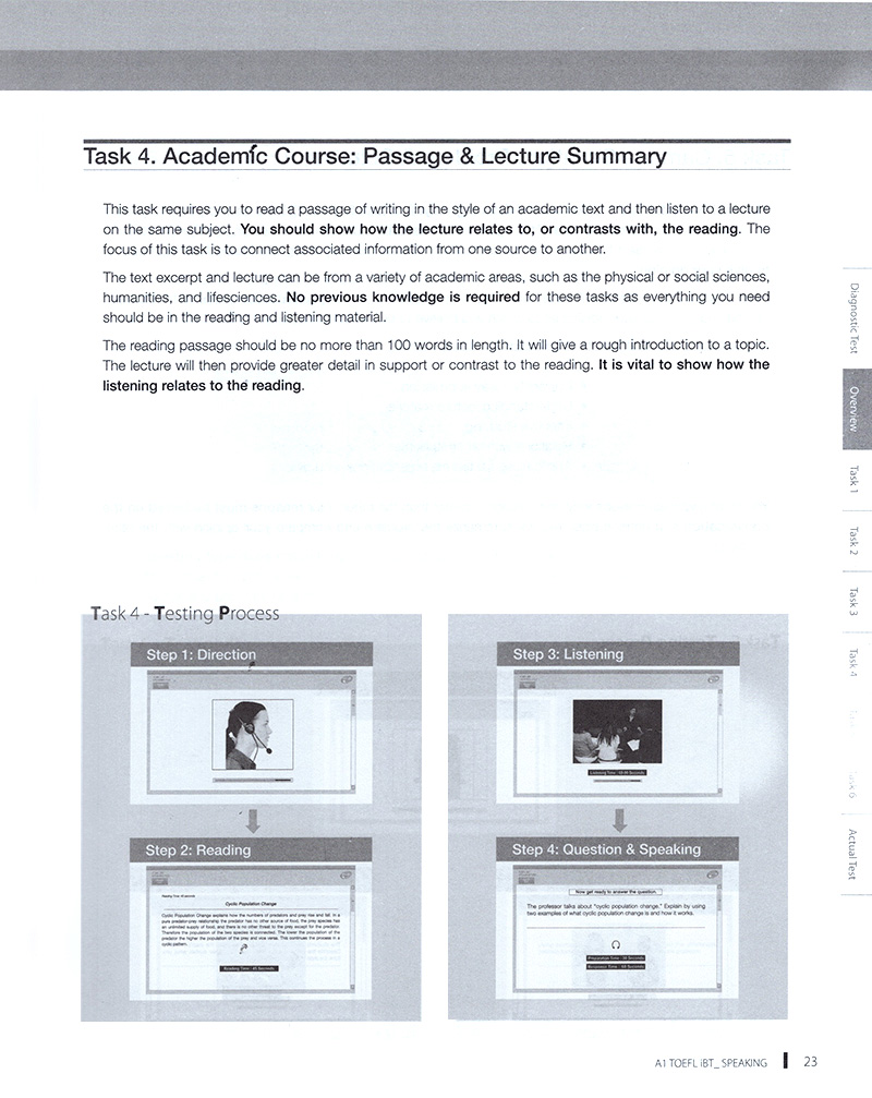 toefl ibt - speaking a1 (k cd)