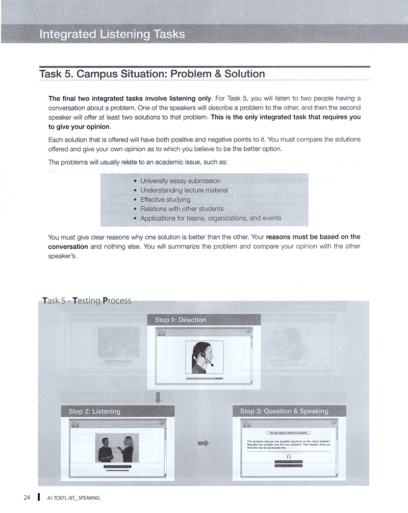 toefl ibt - speaking a1 (k cd)