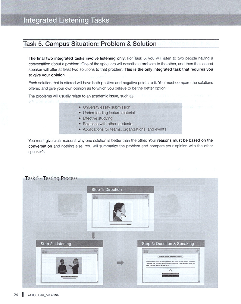 toefl ibt - speaking a1 (k cd)