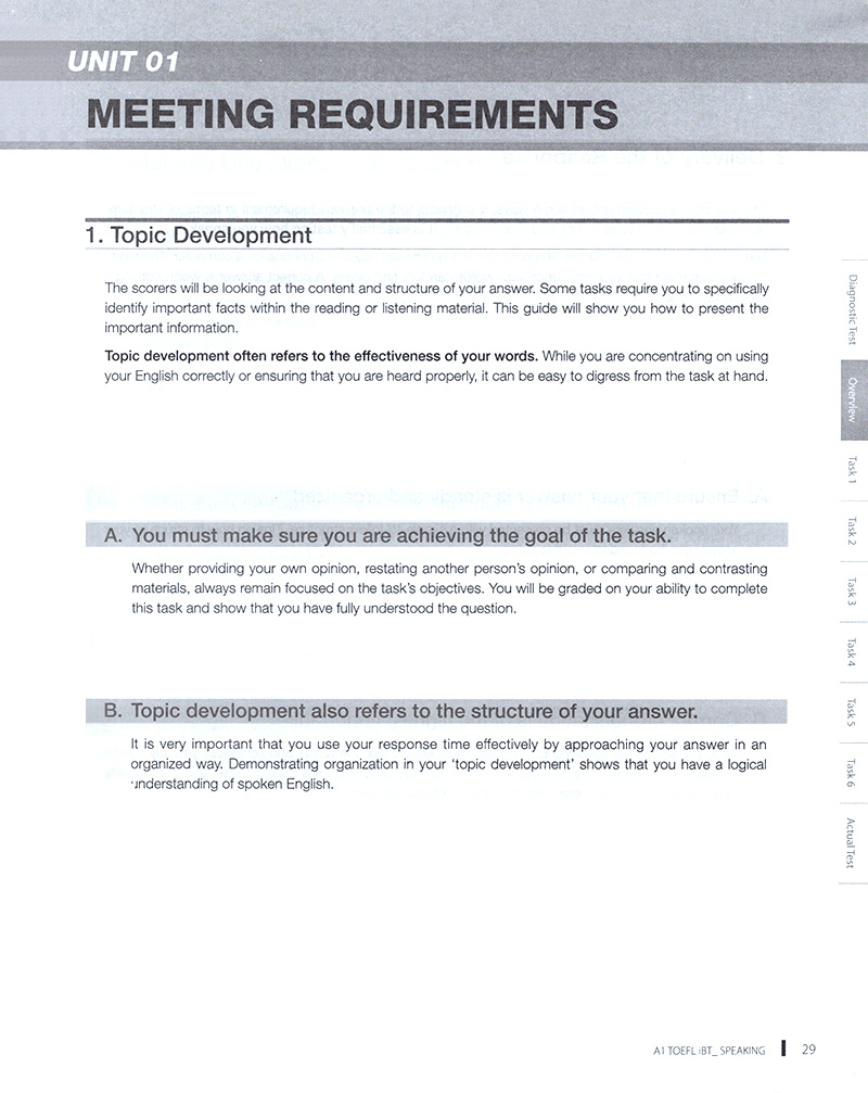 toefl ibt - speaking a1 (k cd)