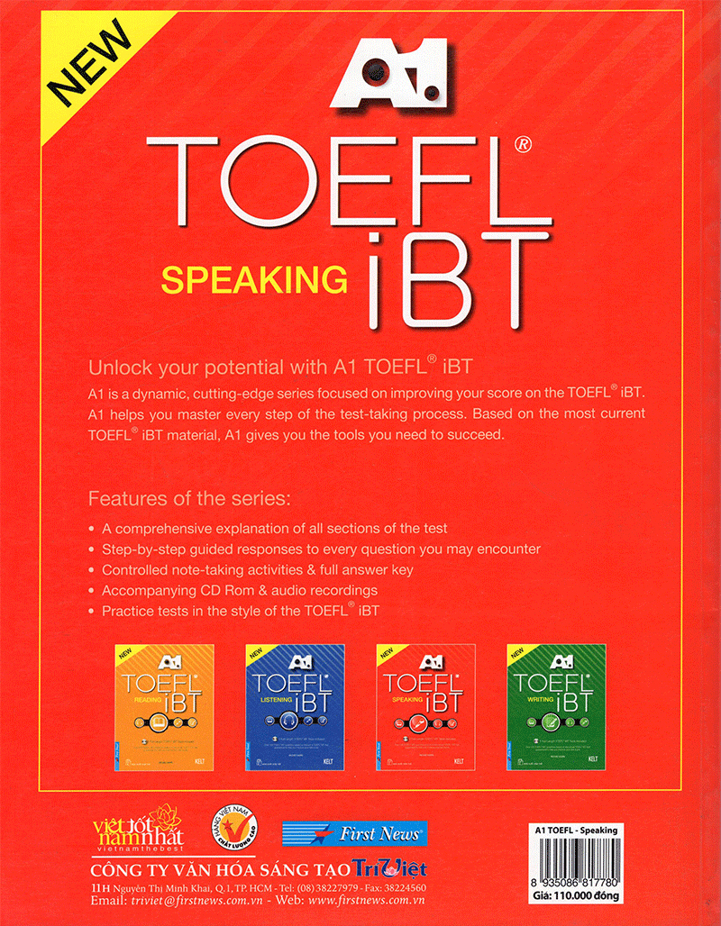 toefl ibt - speaking a1 (k cd)