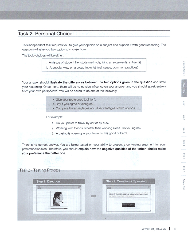 toefl ibt - speaking a1 (k cd)