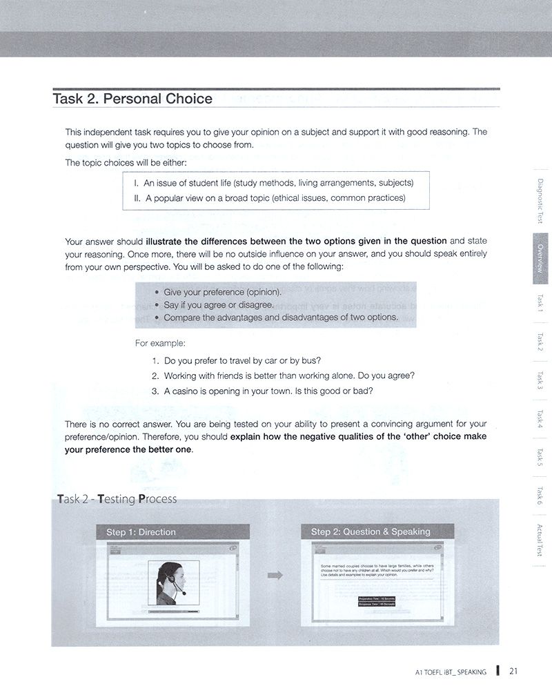 toefl ibt - speaking a1 (k cd)