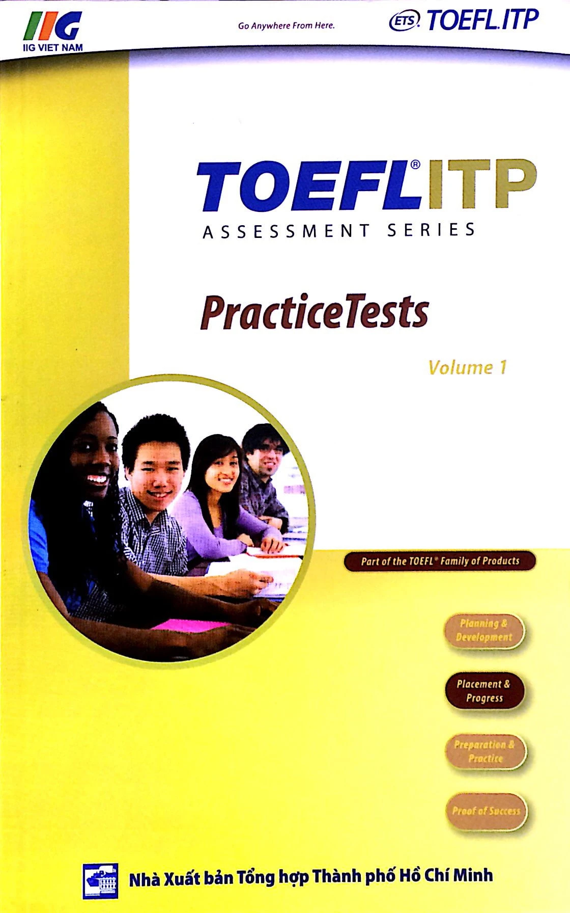 toefl itp assessment series- practice test volume 1 (cd)