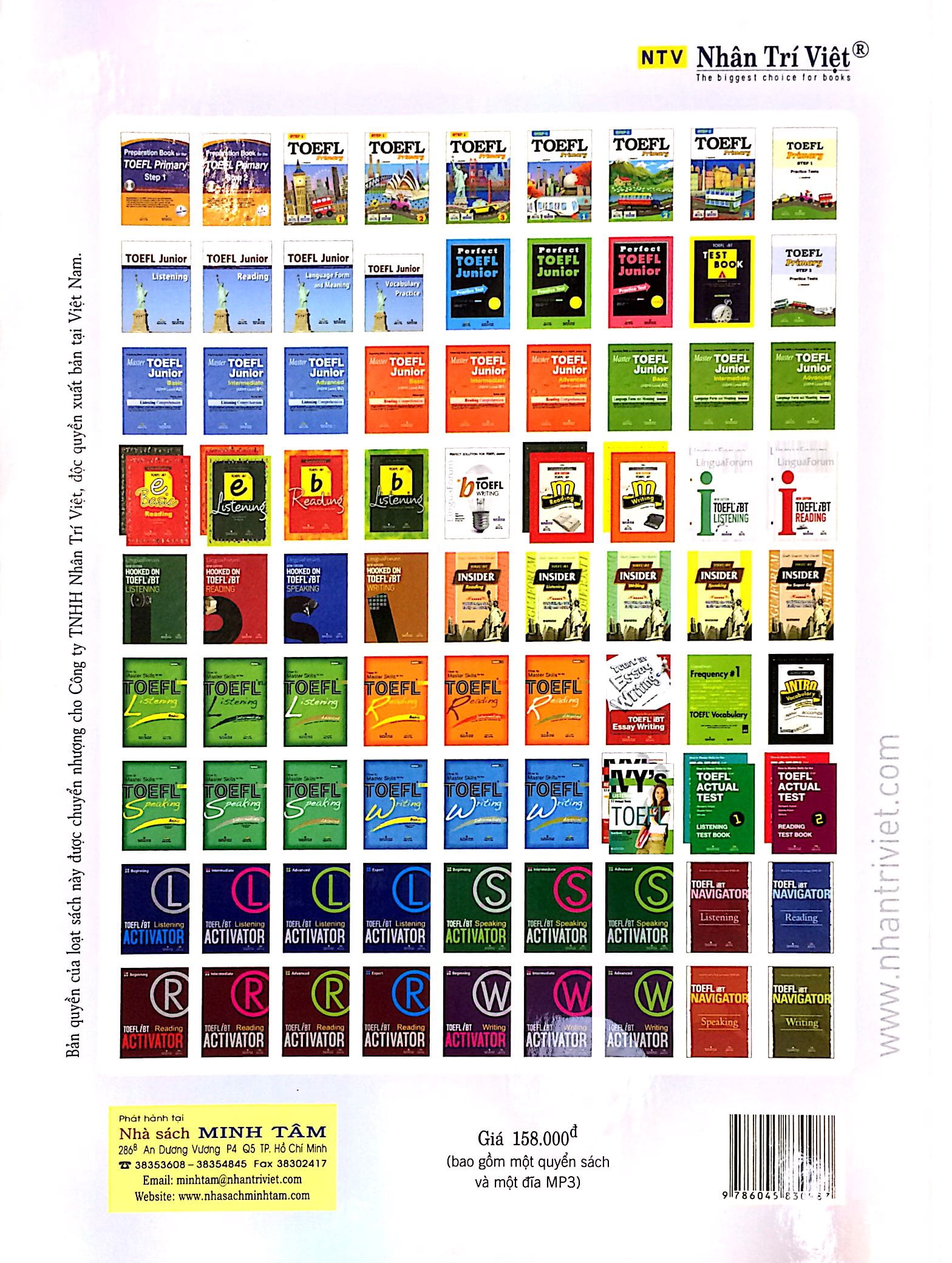 toefl junior listening (kèm cd)