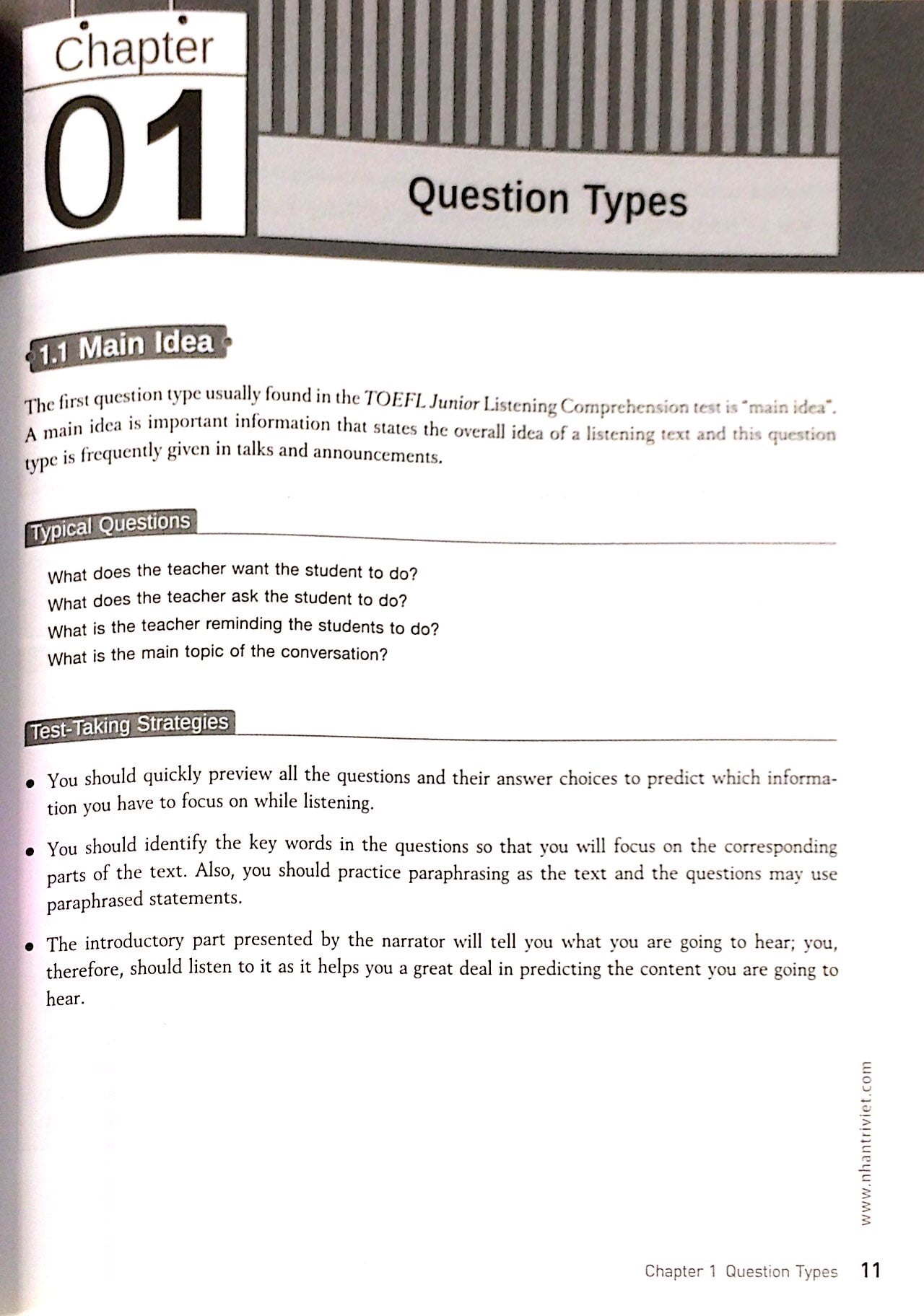 toefl junior listening (kèm cd)