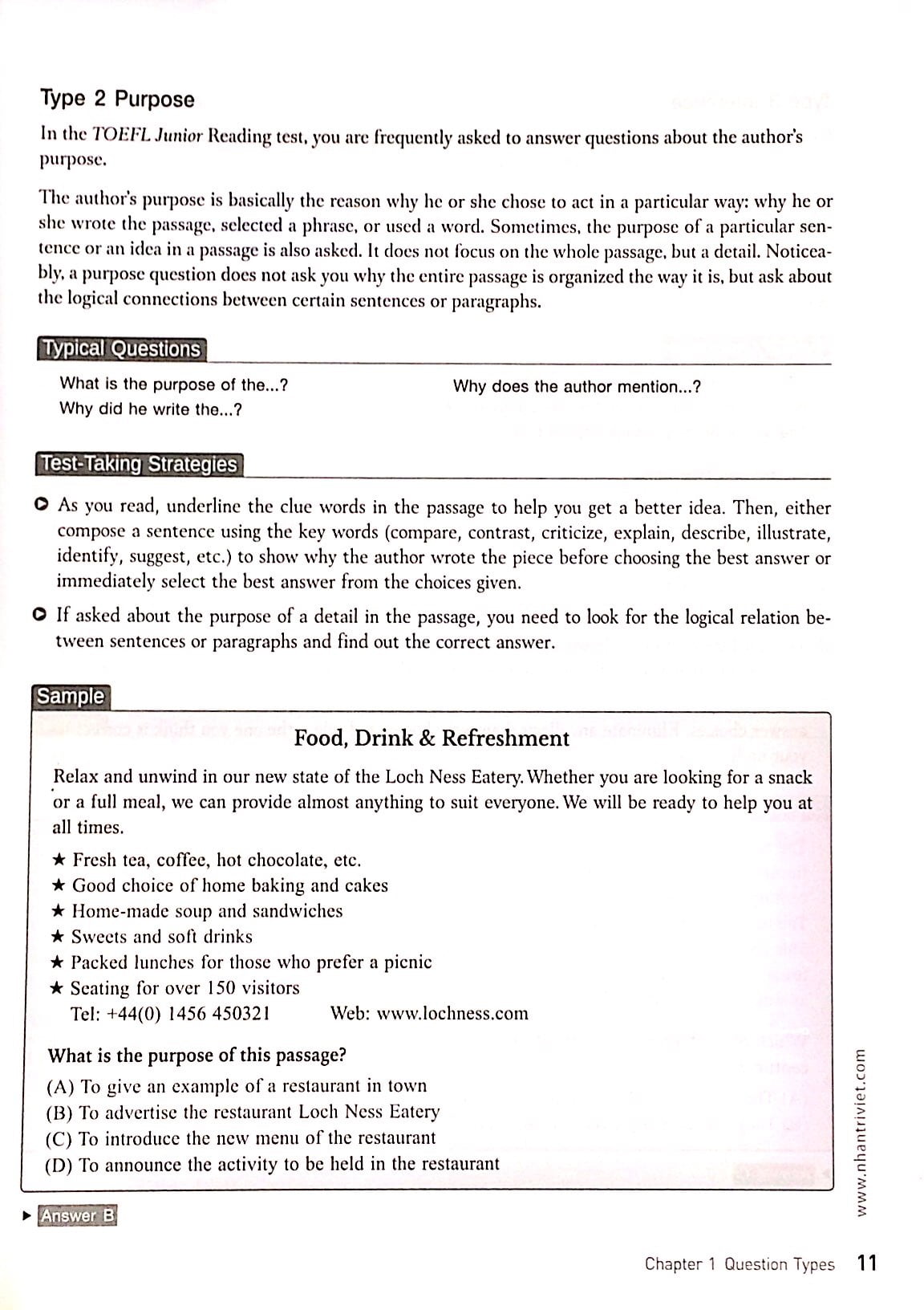 toefl junior reading (không cd)