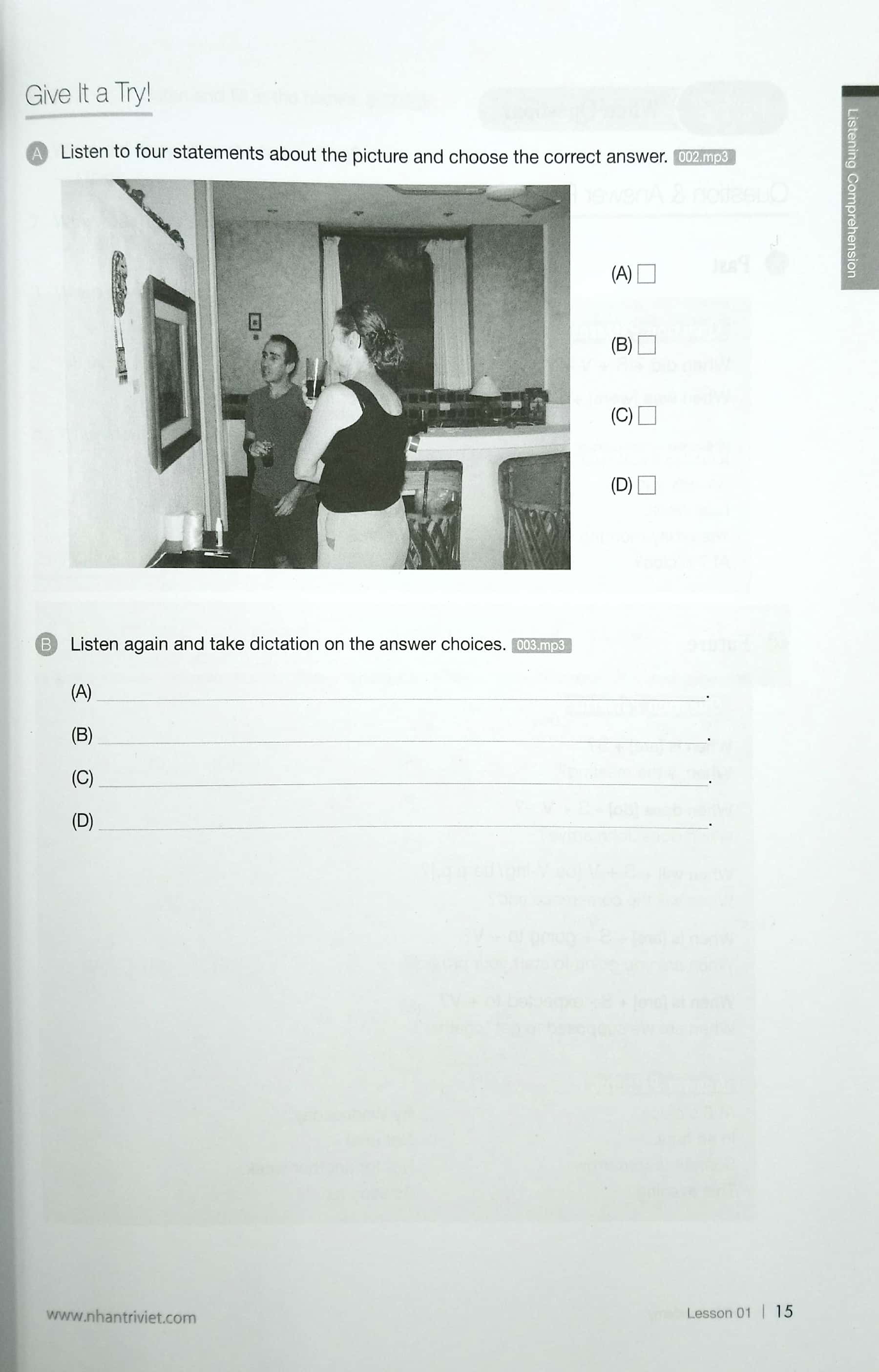 toeic academy (kèm cd)