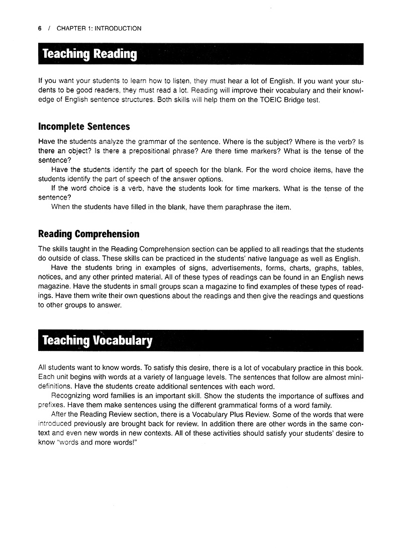 toeic bridge test - 2019