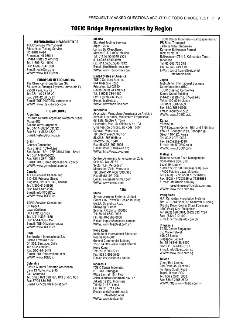 toeic bridge test (tái bản)