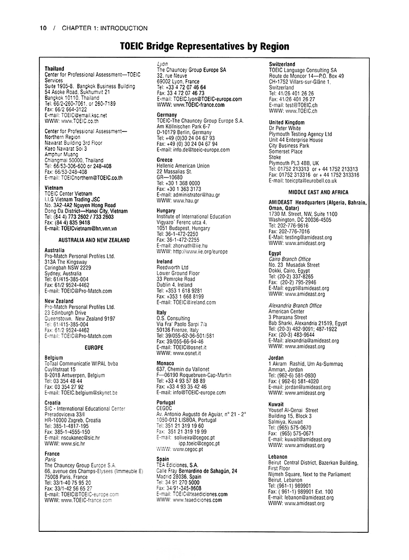 toeic bridge test (tái bản)