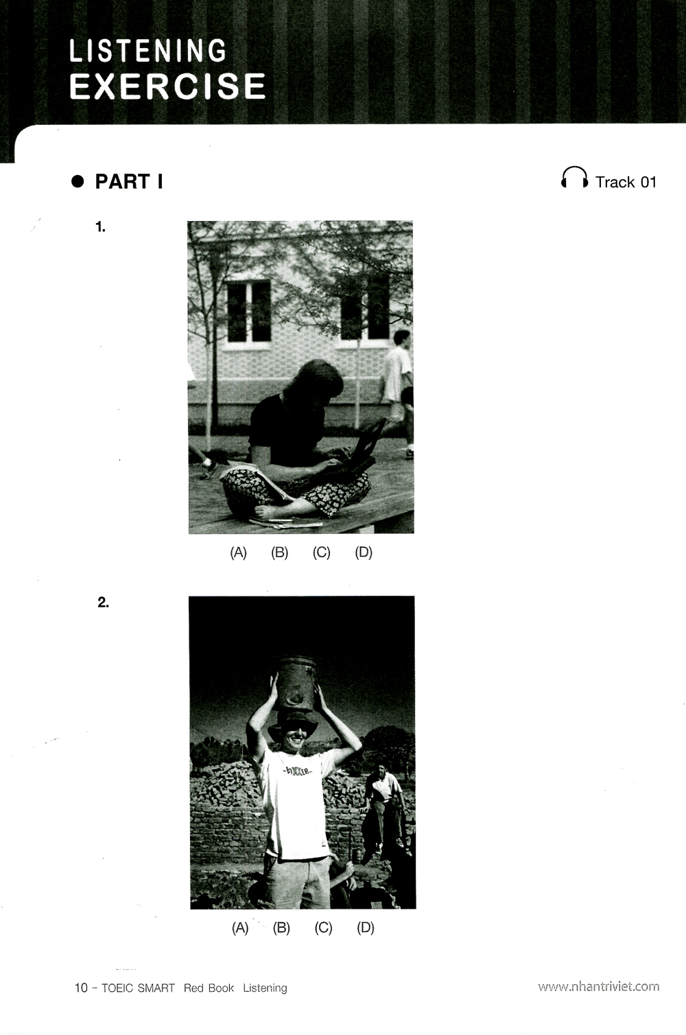 toeic smart red book listening (kèm cd)