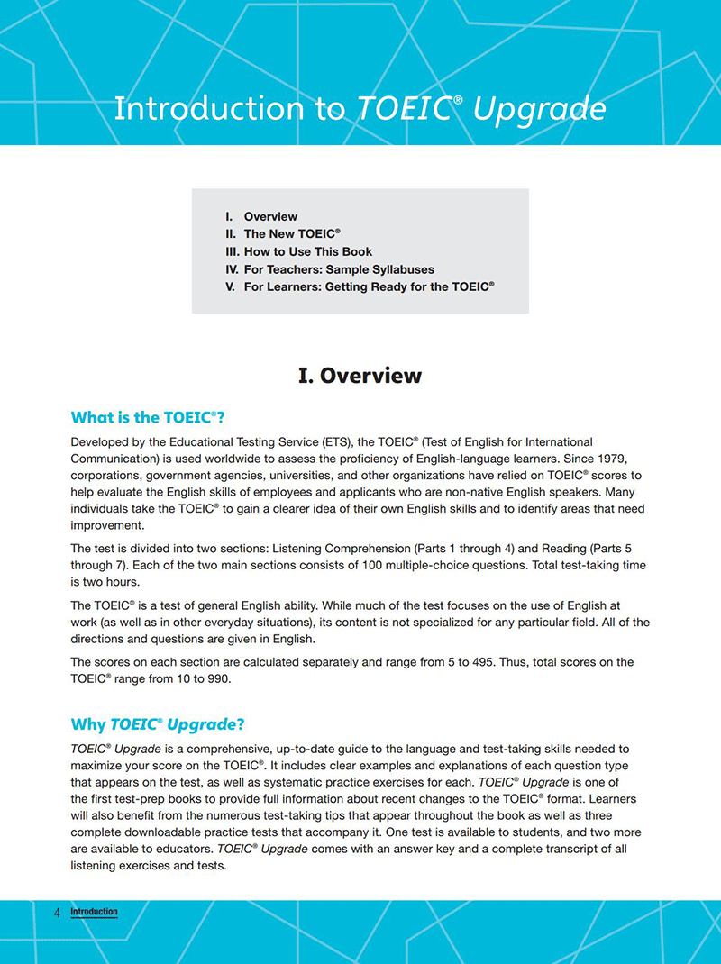 toeic upgrade (kèm cd)
