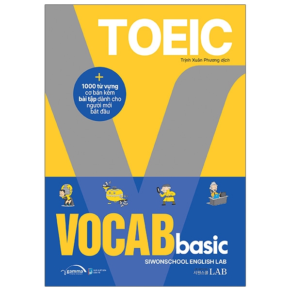 toeic vocab basic - 1000 từ vựng cơ bản kèm bài tập dành cho người mới bắt đầu (tái bản 2023)