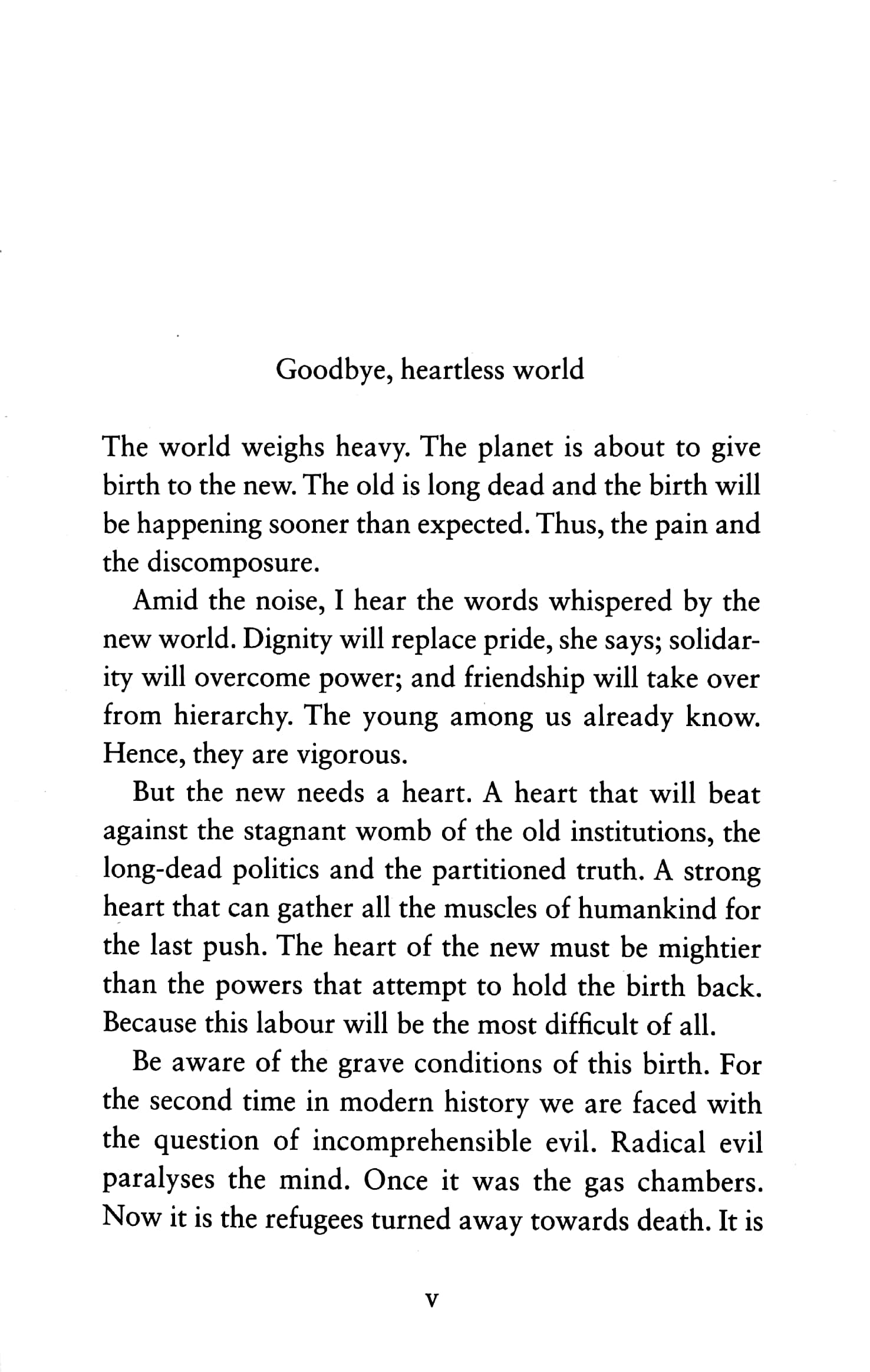 together: a manifesto against the heartless world