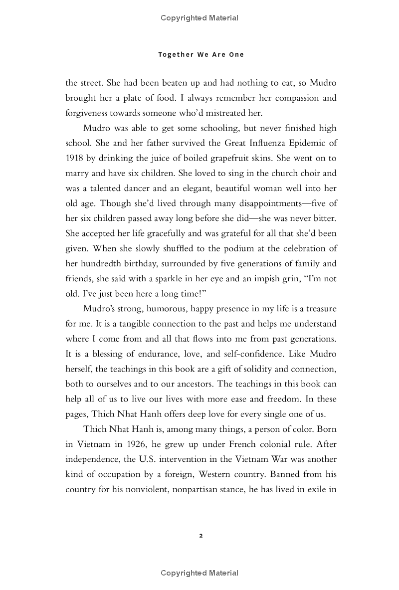 together we are one : honoring our diversity, celebrating our connection