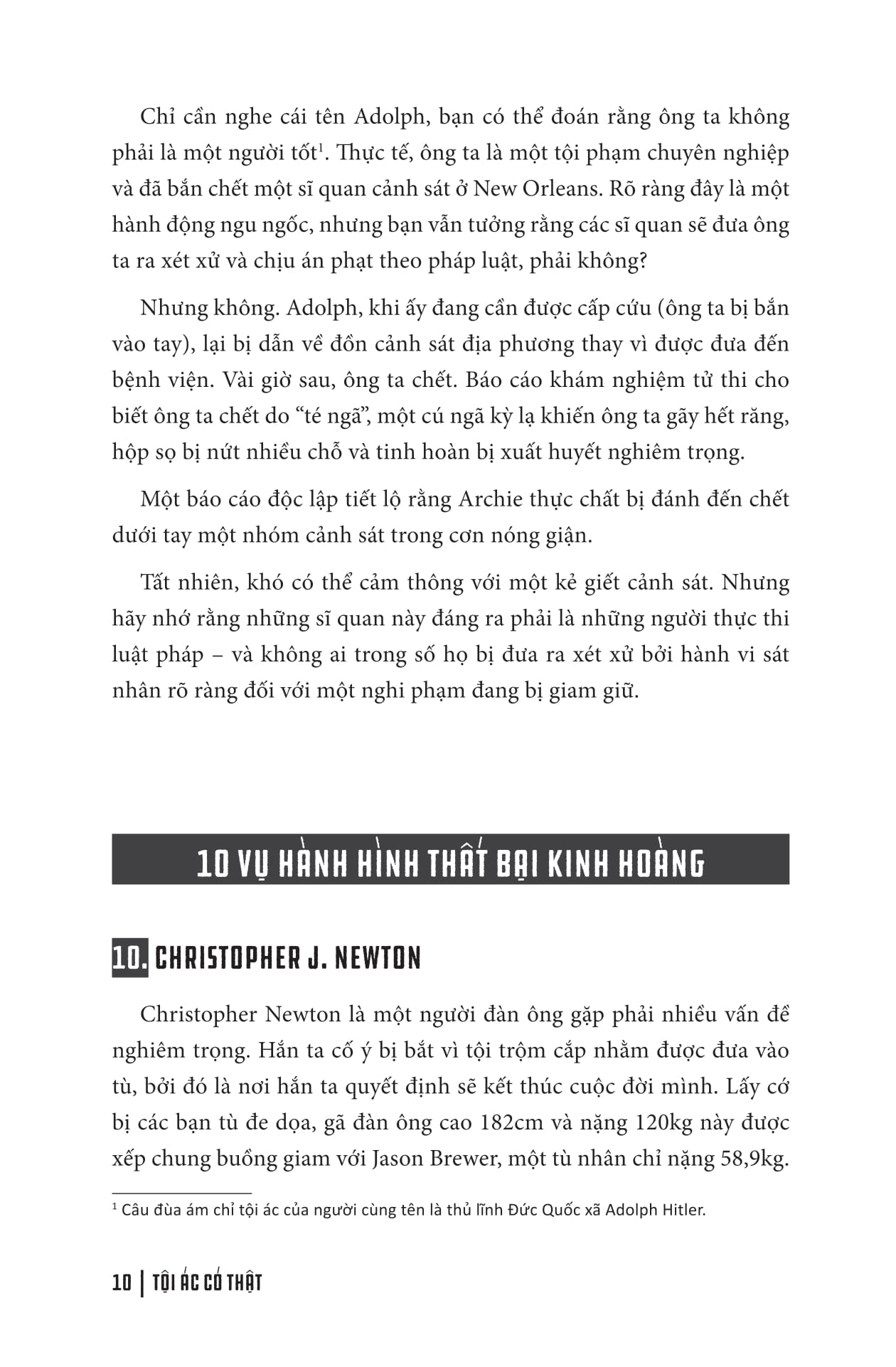 tội ác có thật