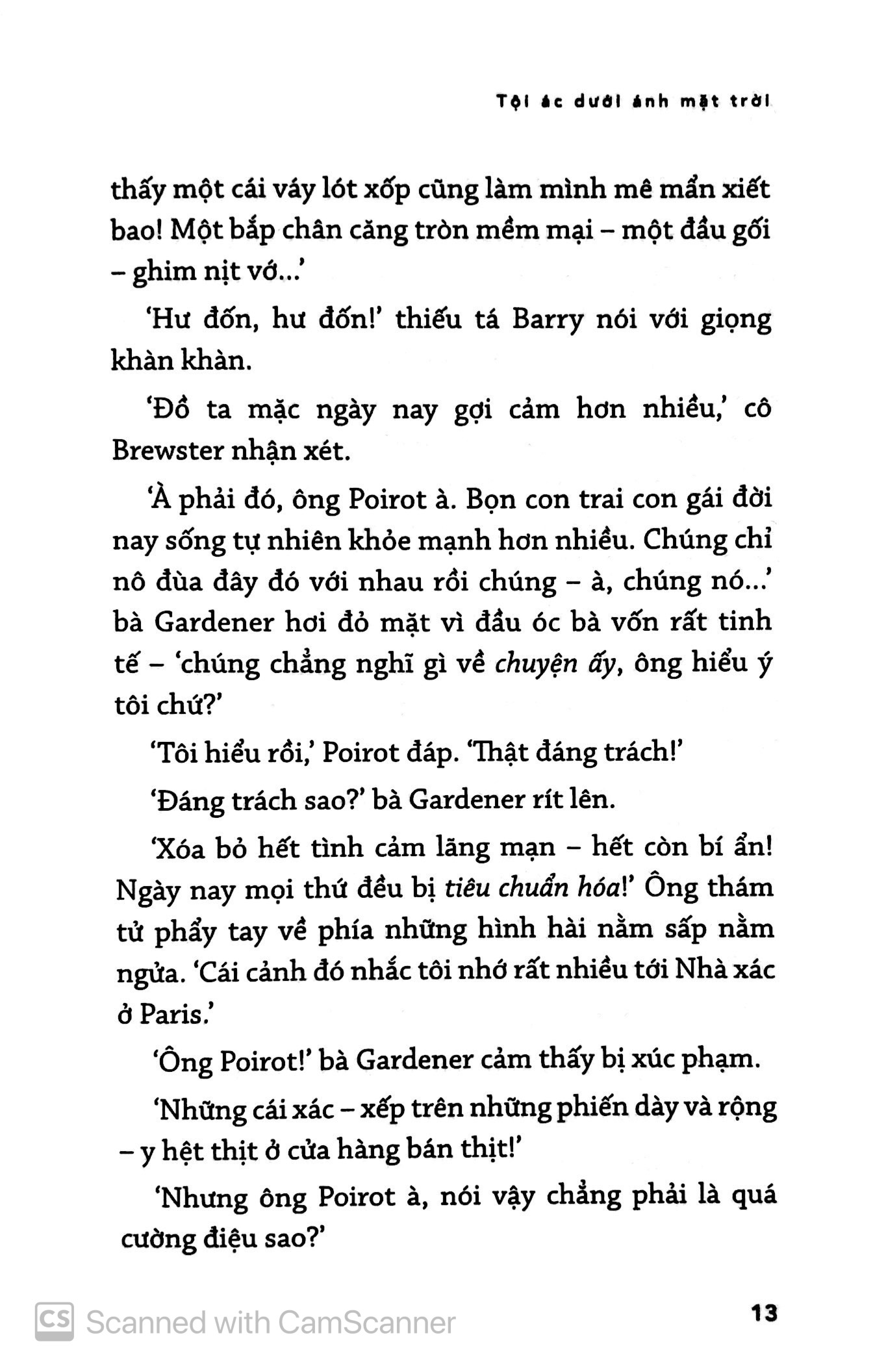 tội ác dưới ánh mặt trời