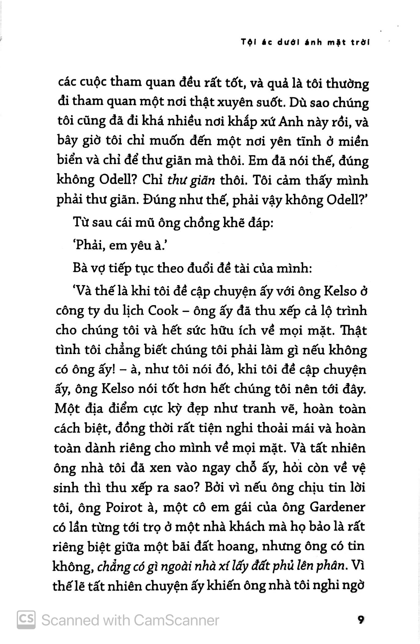 tội ác dưới ánh mặt trời