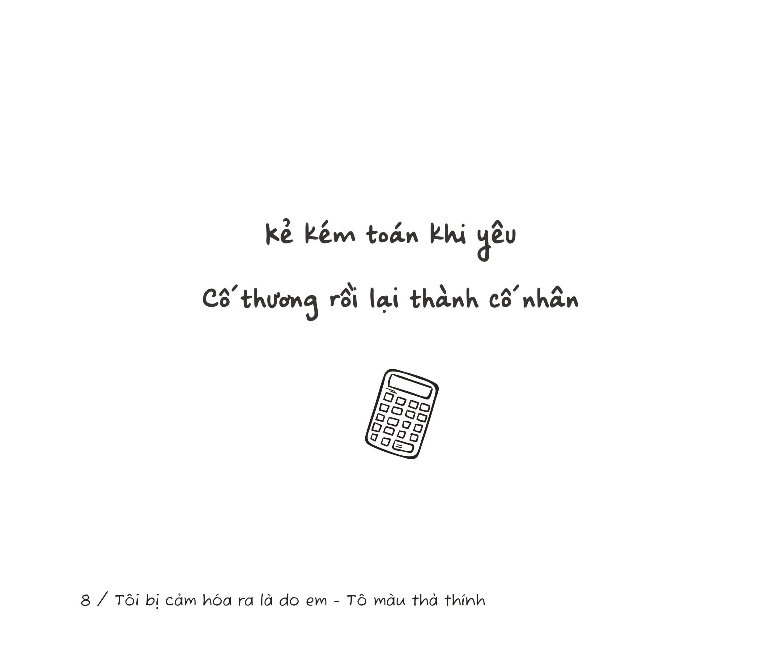 tôi bị cảm hóa ra là do em - tô màu thả thính