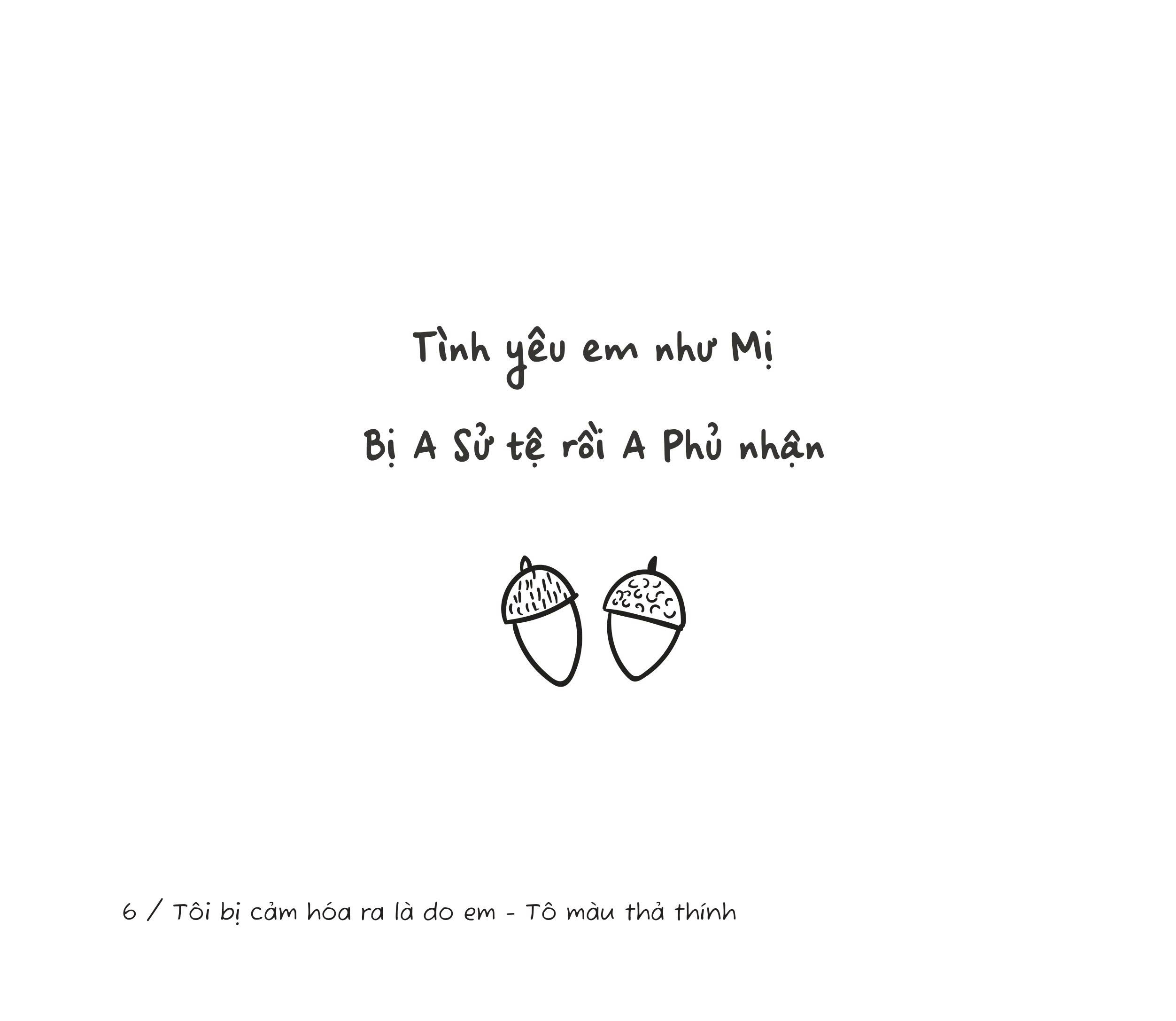 tôi bị cảm hóa ra là do em - tô màu thả thính