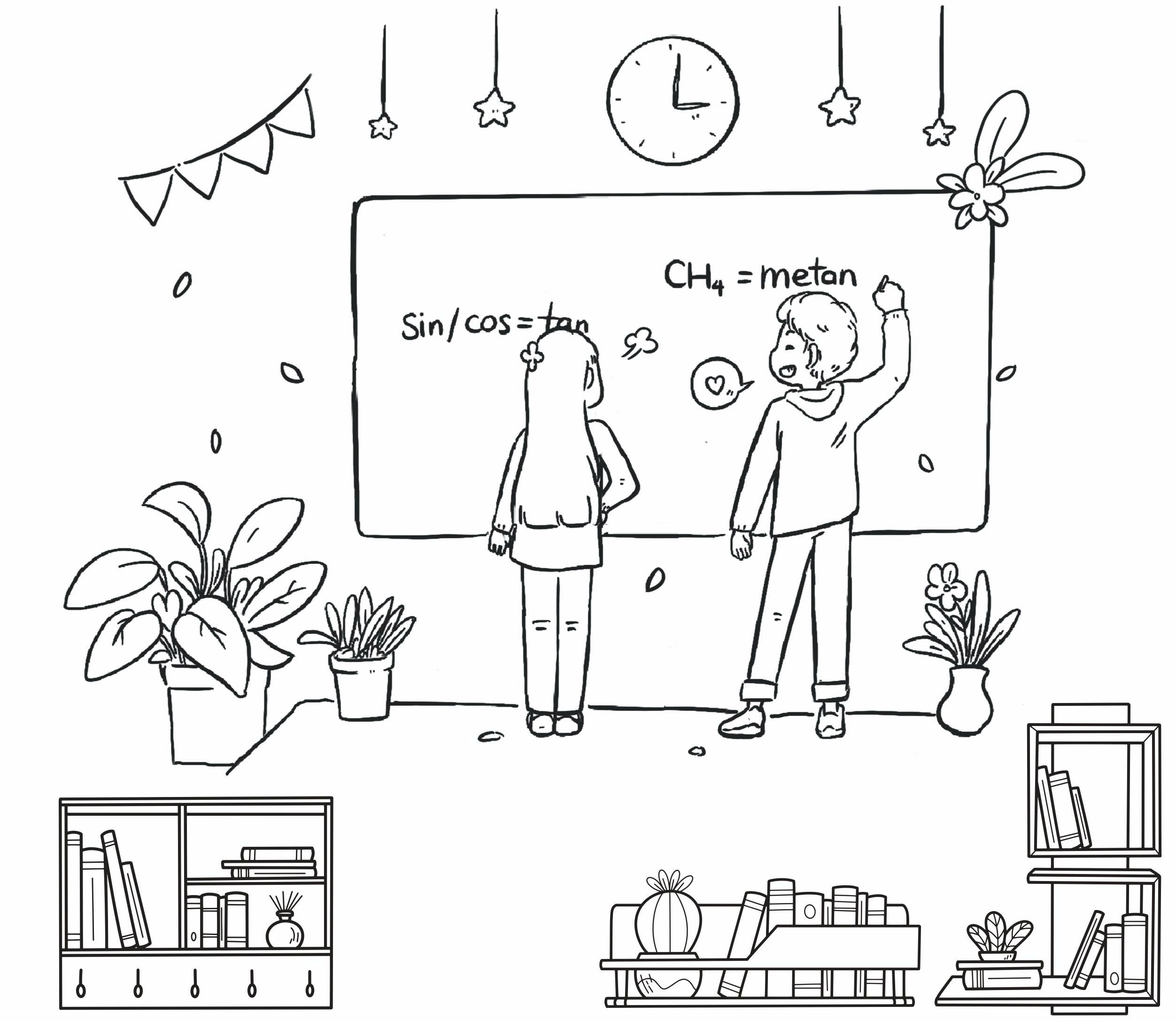 tôi bị cảm hóa ra là do em - tô màu thả thính