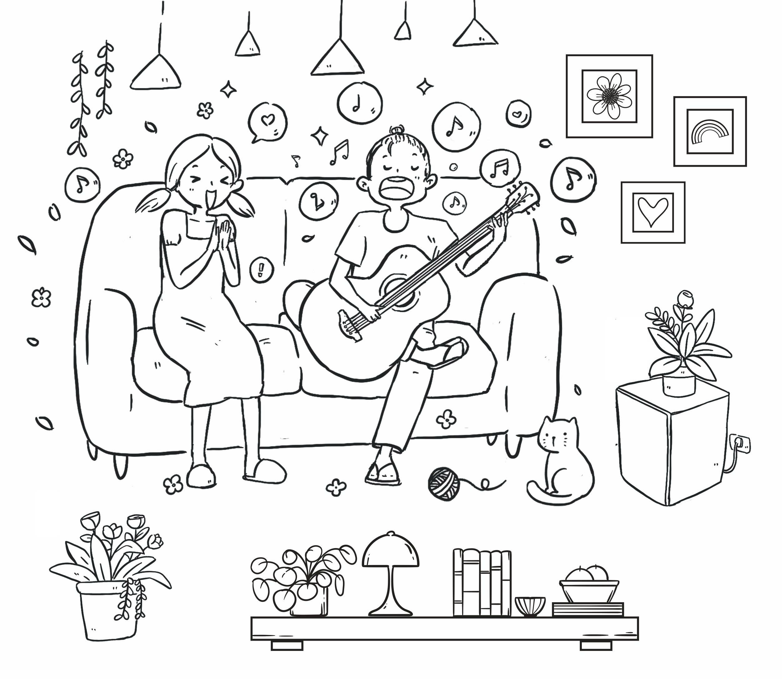 tôi bị cảm hóa ra là do em - tô màu thả thính