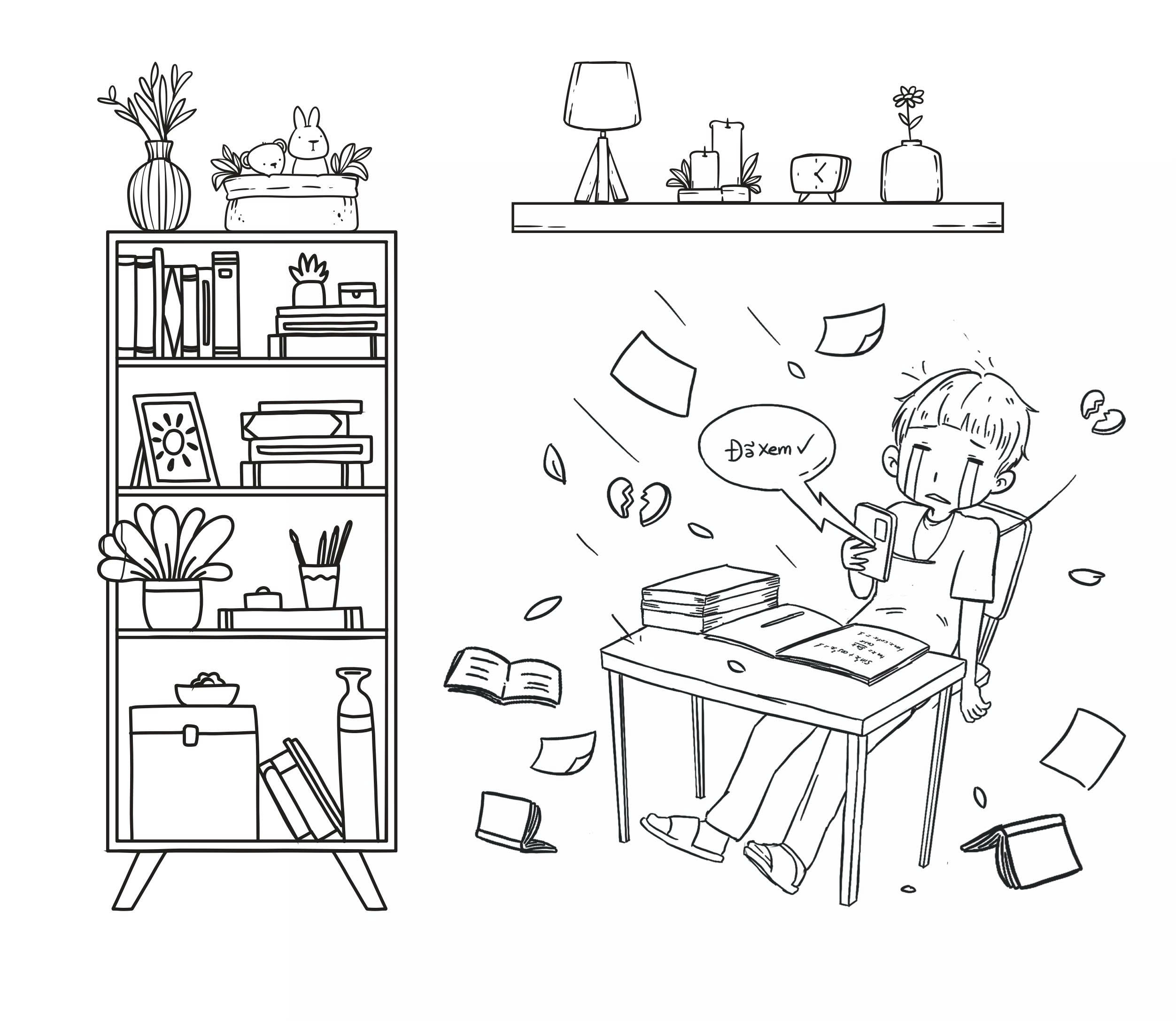 tôi bị cảm hóa ra là do em - tô màu thả thính