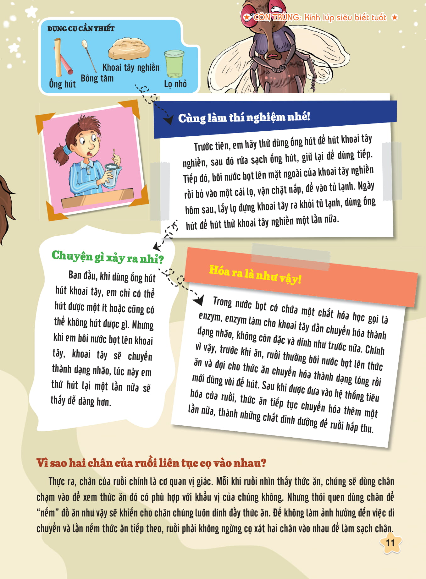 tôi biết bạn biết không - côn trùng - kính lúp siêu biết tuốt