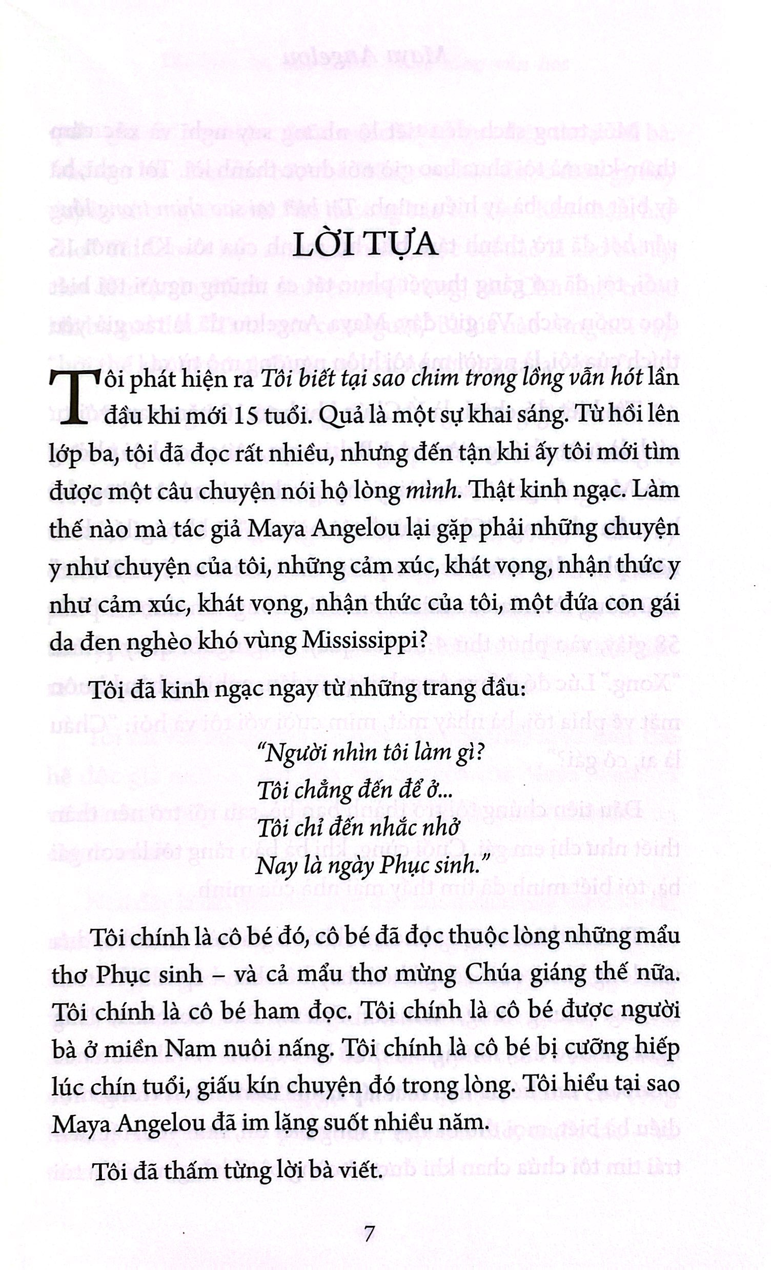 tôi biết tại sao chim trong lồng vẫn hót (tái bản 2023)