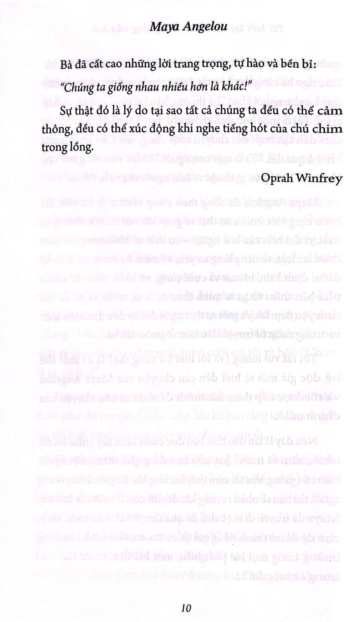 tôi biết tại sao chim trong lồng vẫn hót (tái bản 2023)