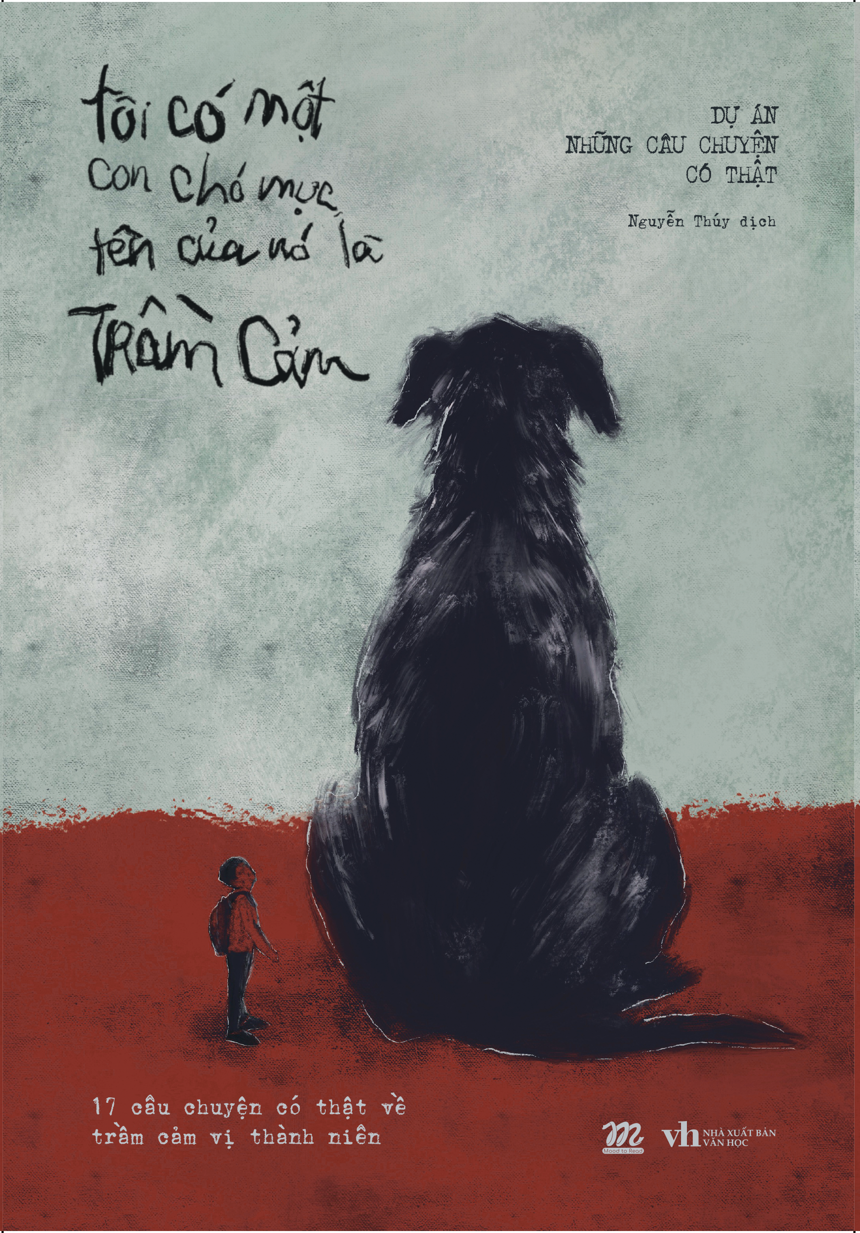 tôi có một con chó mực tên của nó là trầm cảm